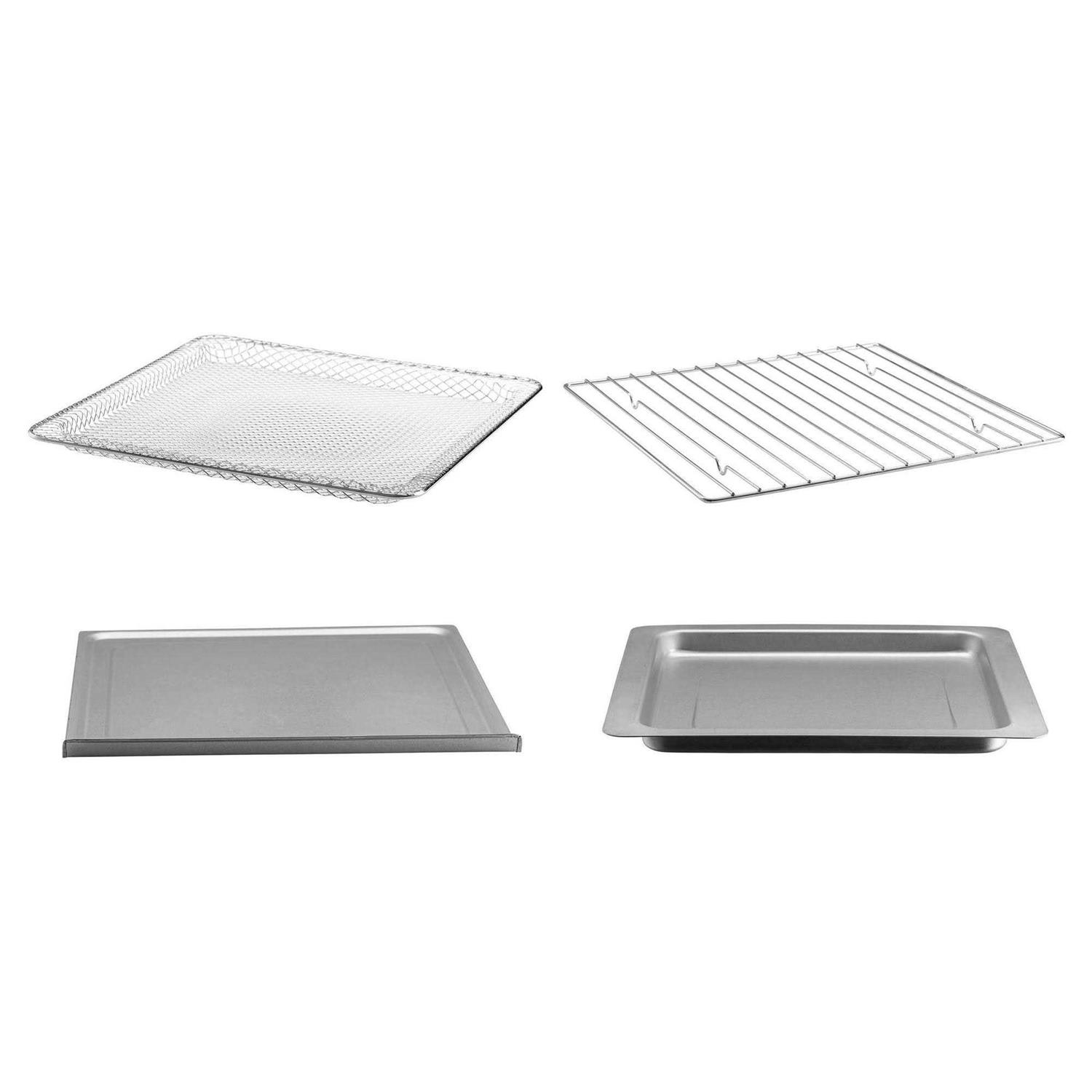 Gourmia Digital Stainless Steel Toaster Oven Air Fryer Silver