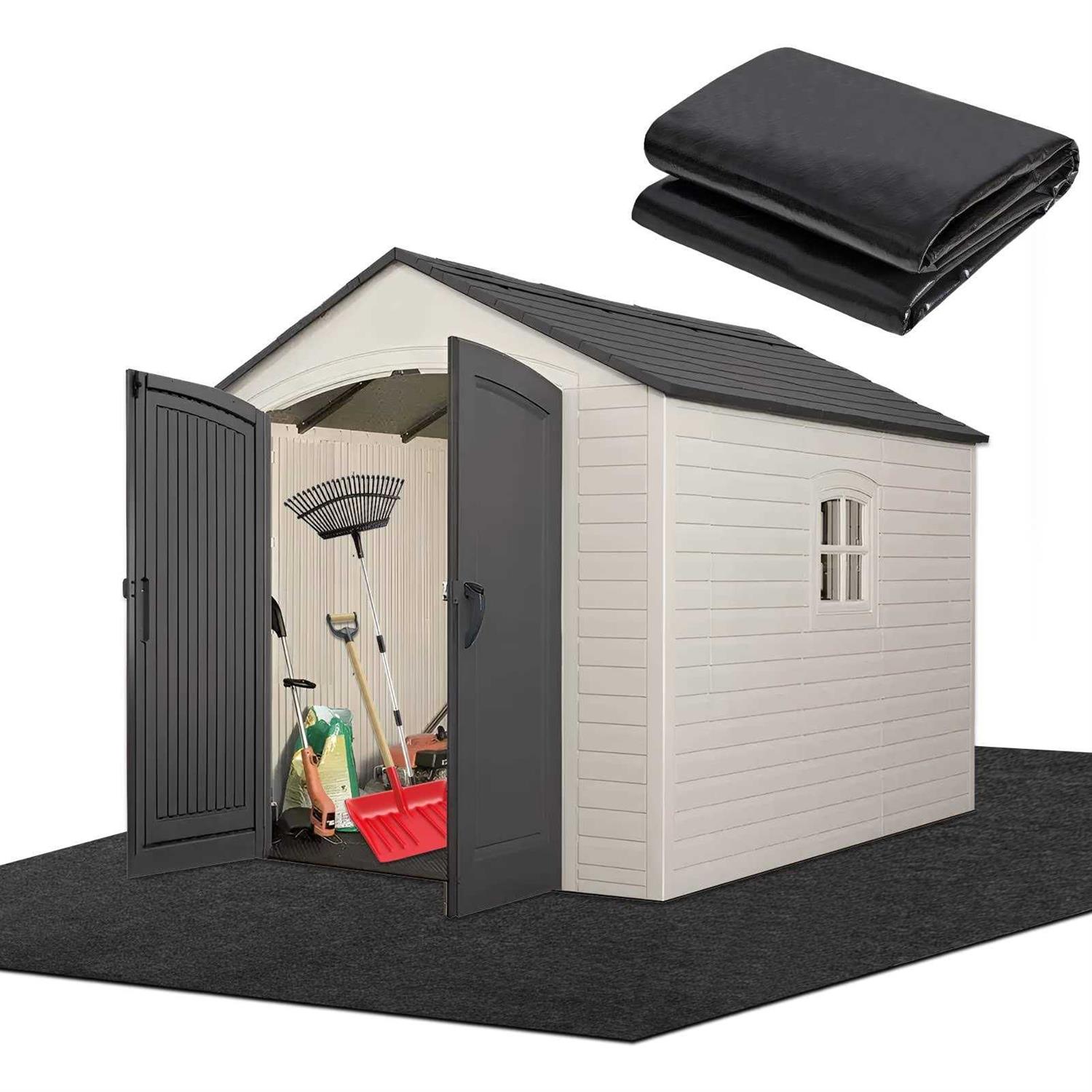 ZOMOFEW storage shed floor mat