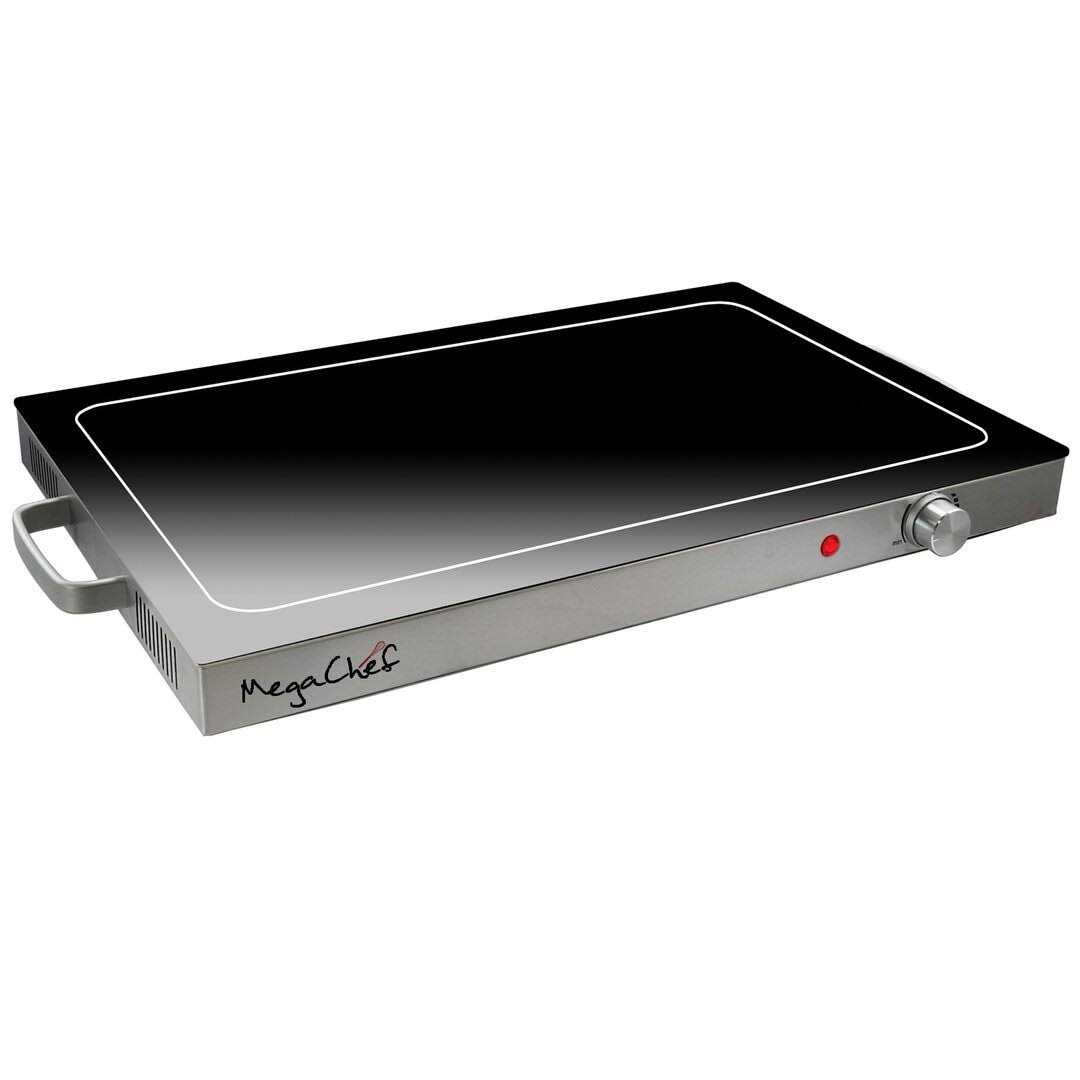 MegaChef Electric Warming Tray with Adjustable Temperature Control