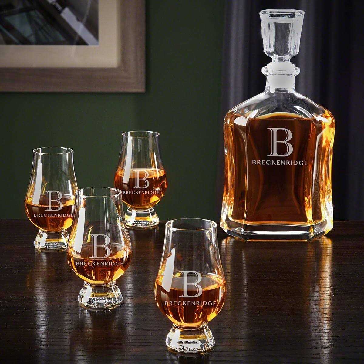 HomeWetBar Oakmont Personalized Glencairn Glasses