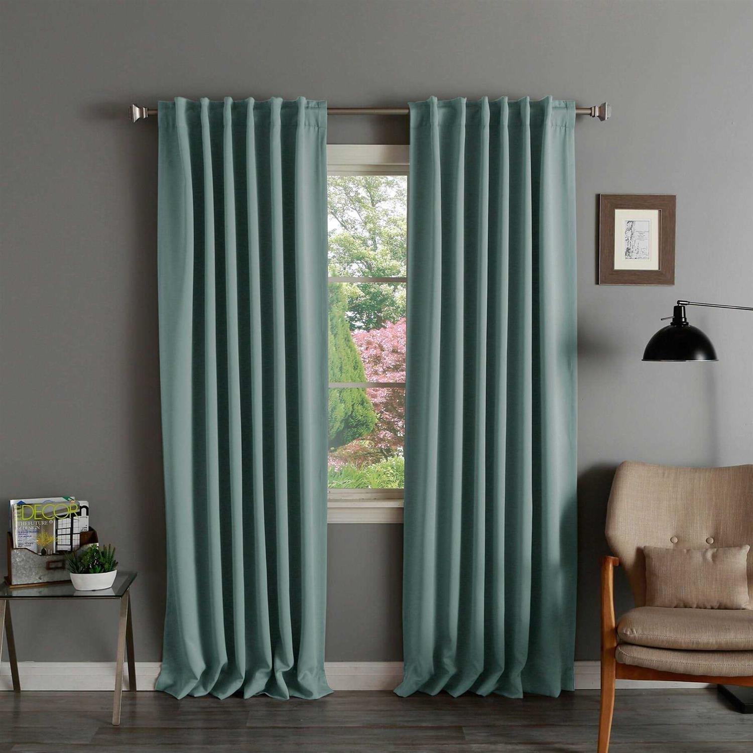 Aurora Home Insulated Thermal Blackout Curtain Panel