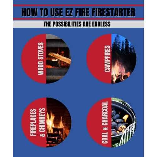 EZ Fire Firestarter – Carton of 100