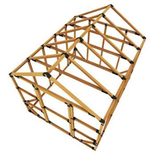 10 ft. W x 20 ft. D Custom DIY Greenhouse Kit by E-Z Frames
