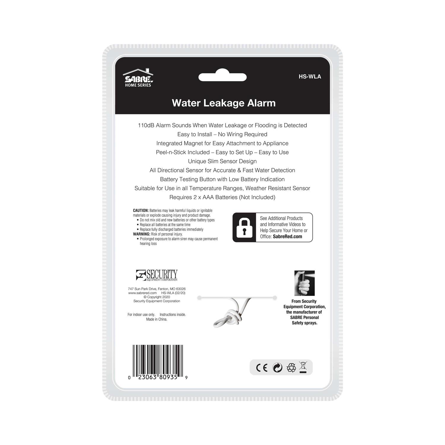 Sabre Water Leakage Alarm