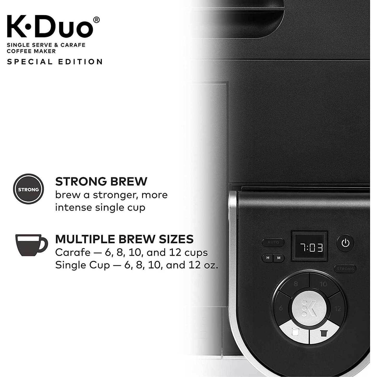 Keurig K-Duo Special Edition Single Serve K-Cup Pod & Carafe Coffee Maker