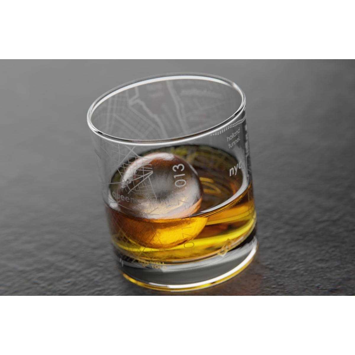 Well Told Design City Rocks Glass