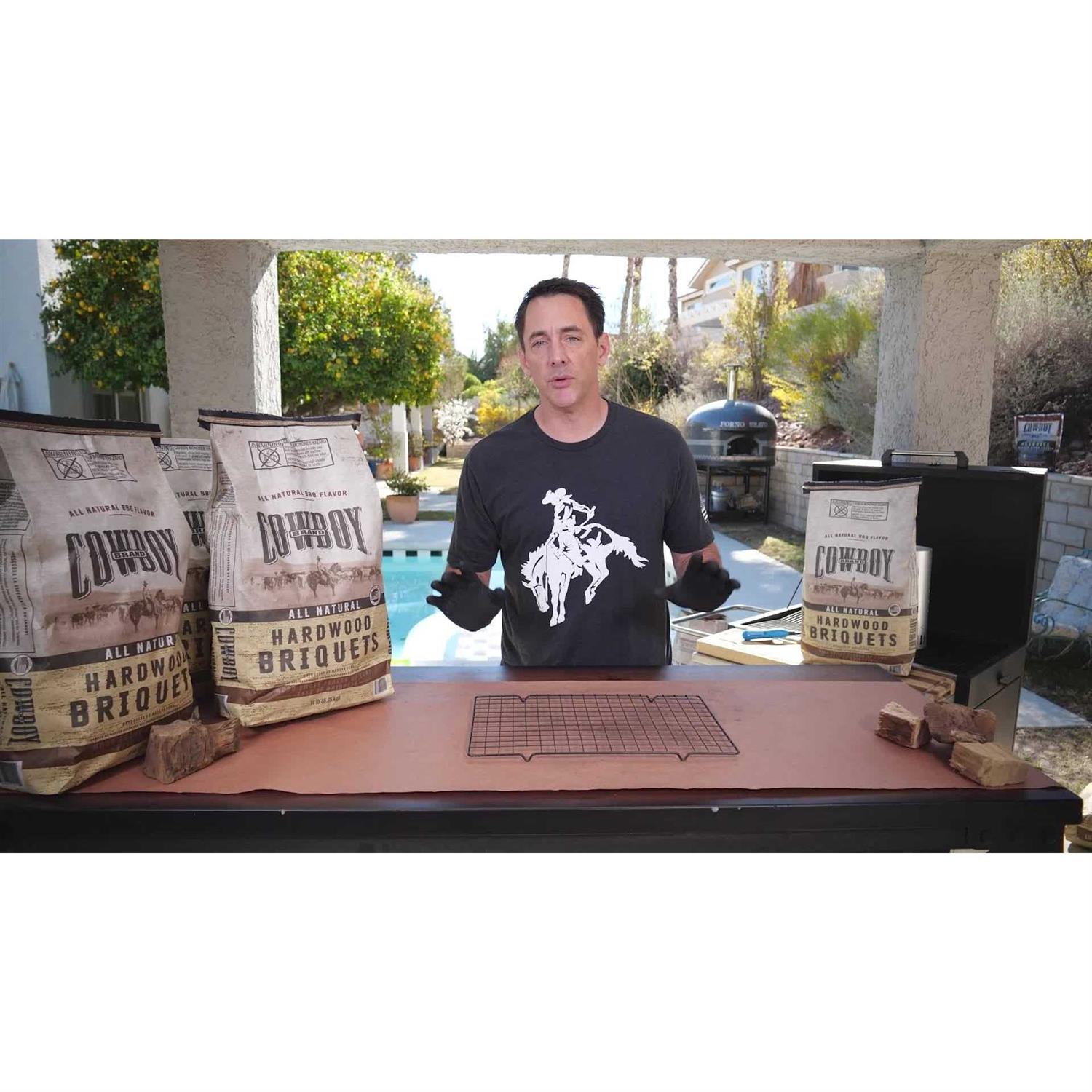 Cowboy Hardwood Charcoal Briquets