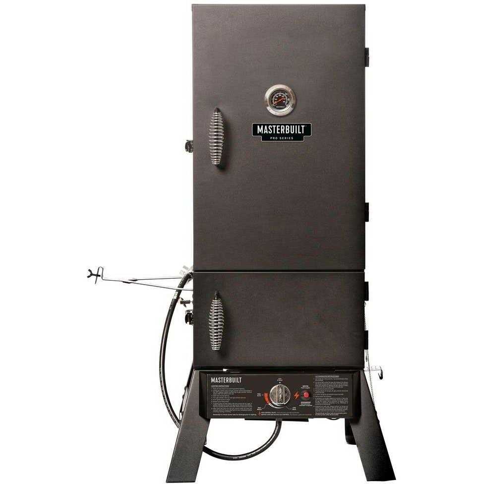 Masterbuilt Dual Fuel Smoker in Black