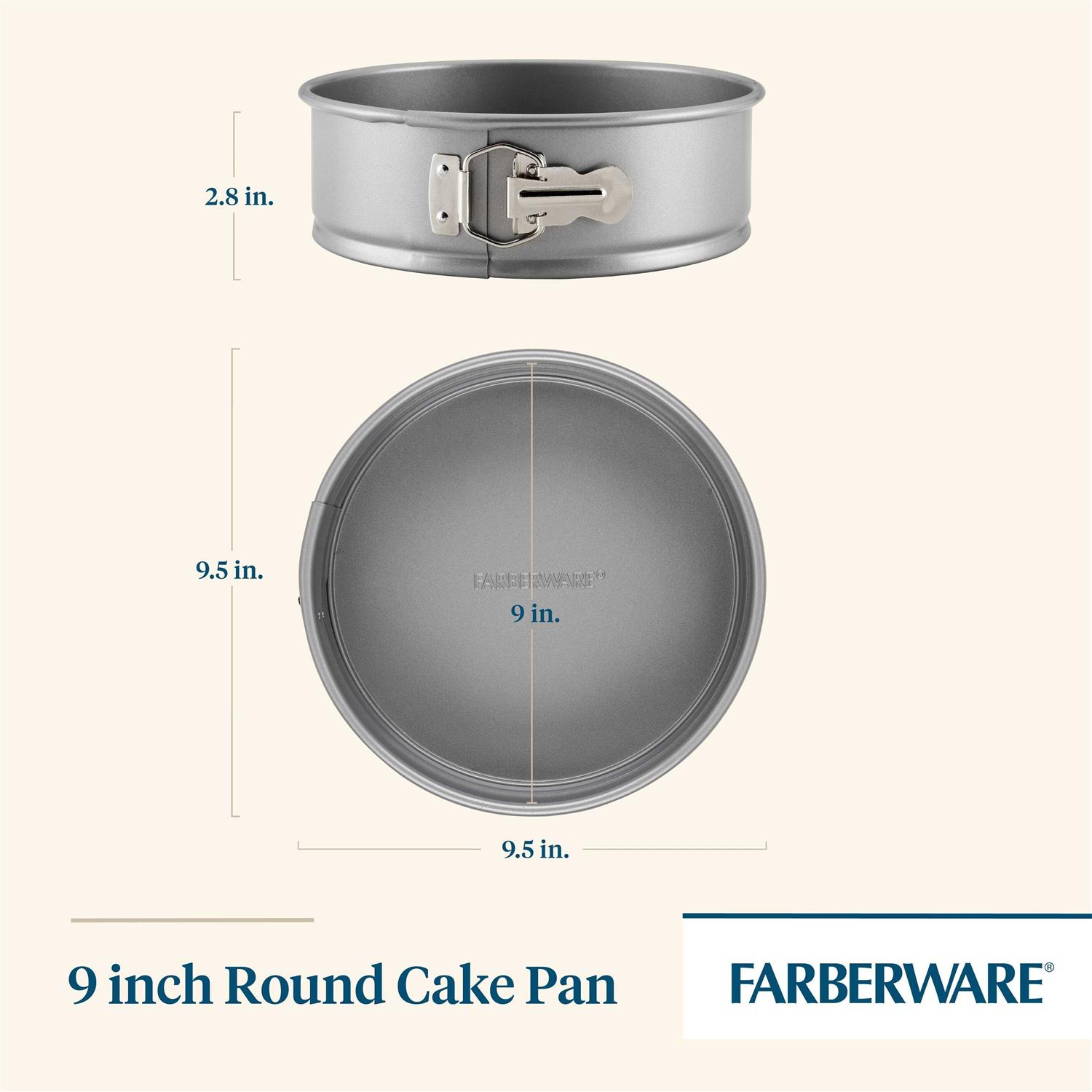 Farberware Nonstick Bakeware Round Springform Pan
