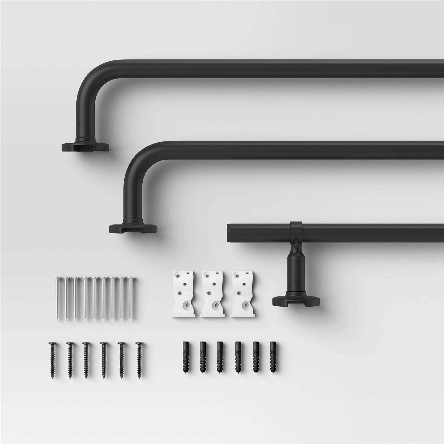 Threshold Blackout Rounded Curtain Rod