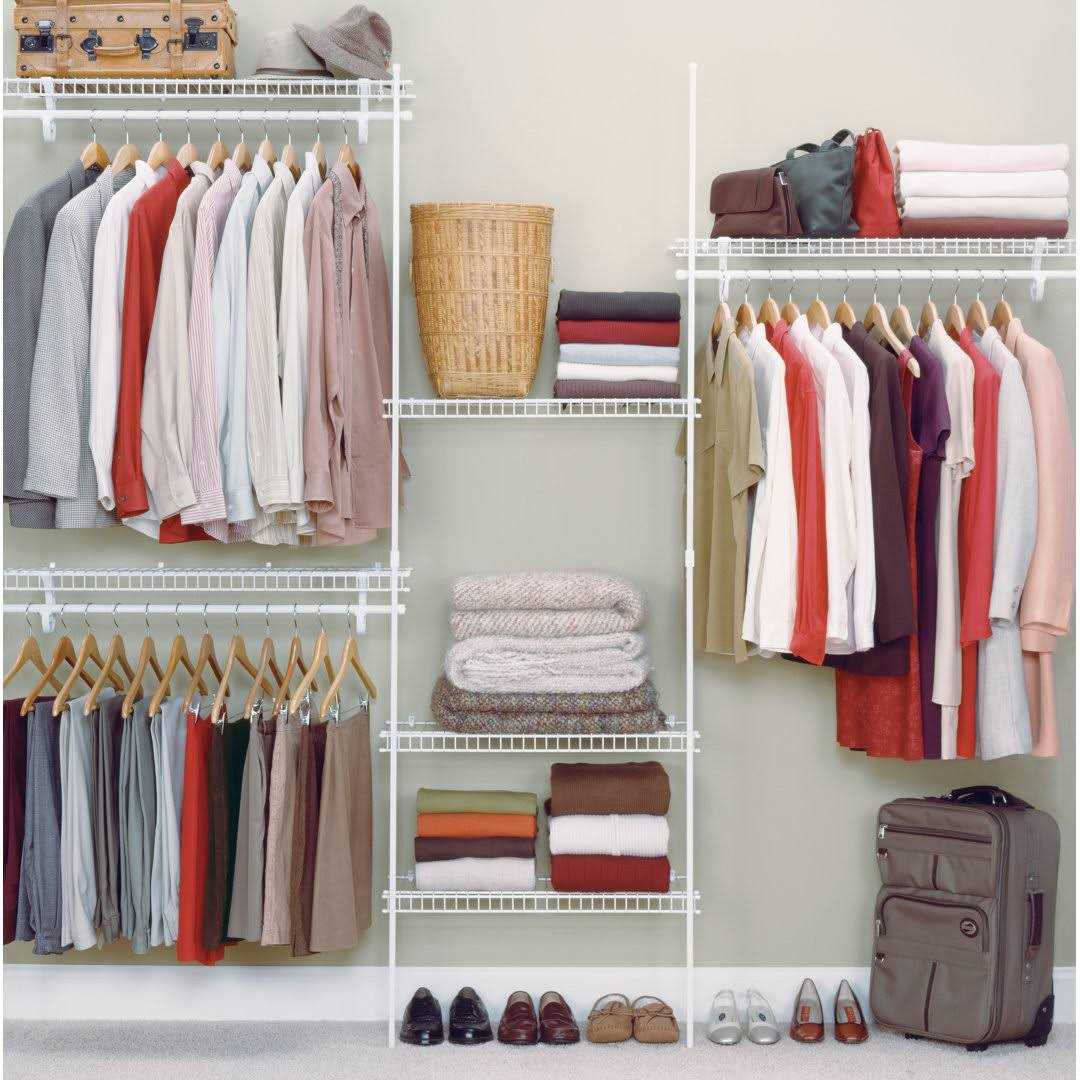 ClosetMaid 5636 SuperSlide Closet Organizer Kit