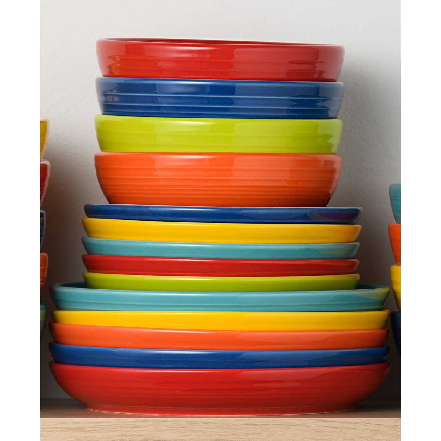 Fiesta Luncheon Salad Bowl Plate