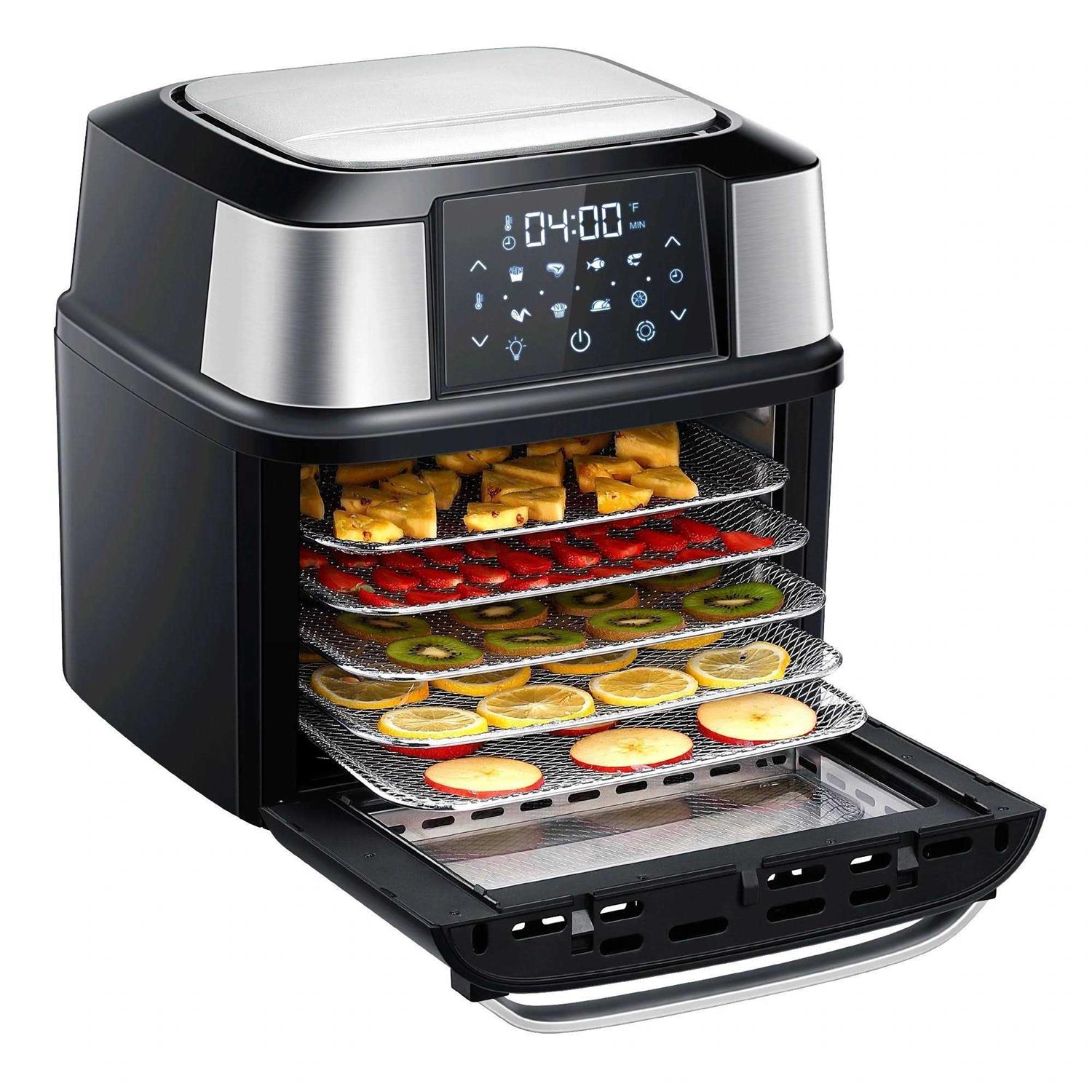 OPEN BOX GoWISE USA Air Fryer & Food Dehydrator with 5 Drying Trays