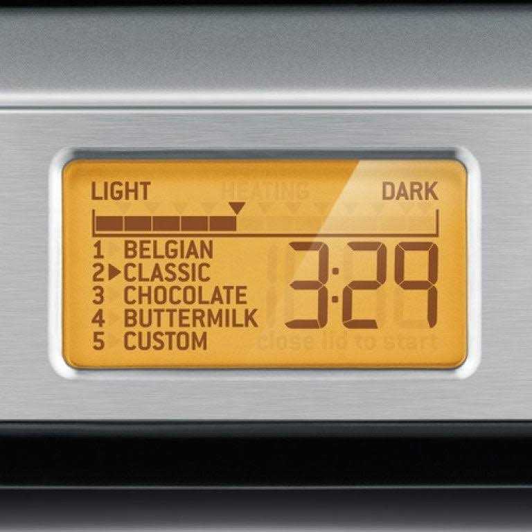 Breville BWM640XL Smart 4-Slice Waffle Maker