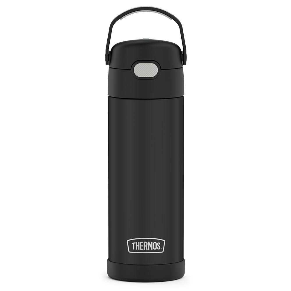 Thermos Funtainer 16 Ounce Stainless Steel Vacuum Insulated Bottle Spout