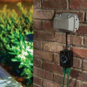 Prime Wire 2-Outlet Outdoor Countdown Timer with Photosensor