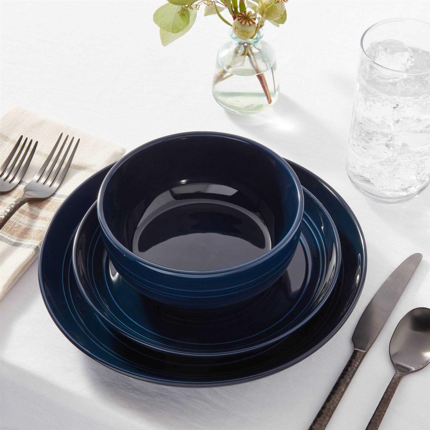 Threshold 12pc Stoneware Westfield Dinnerware Set