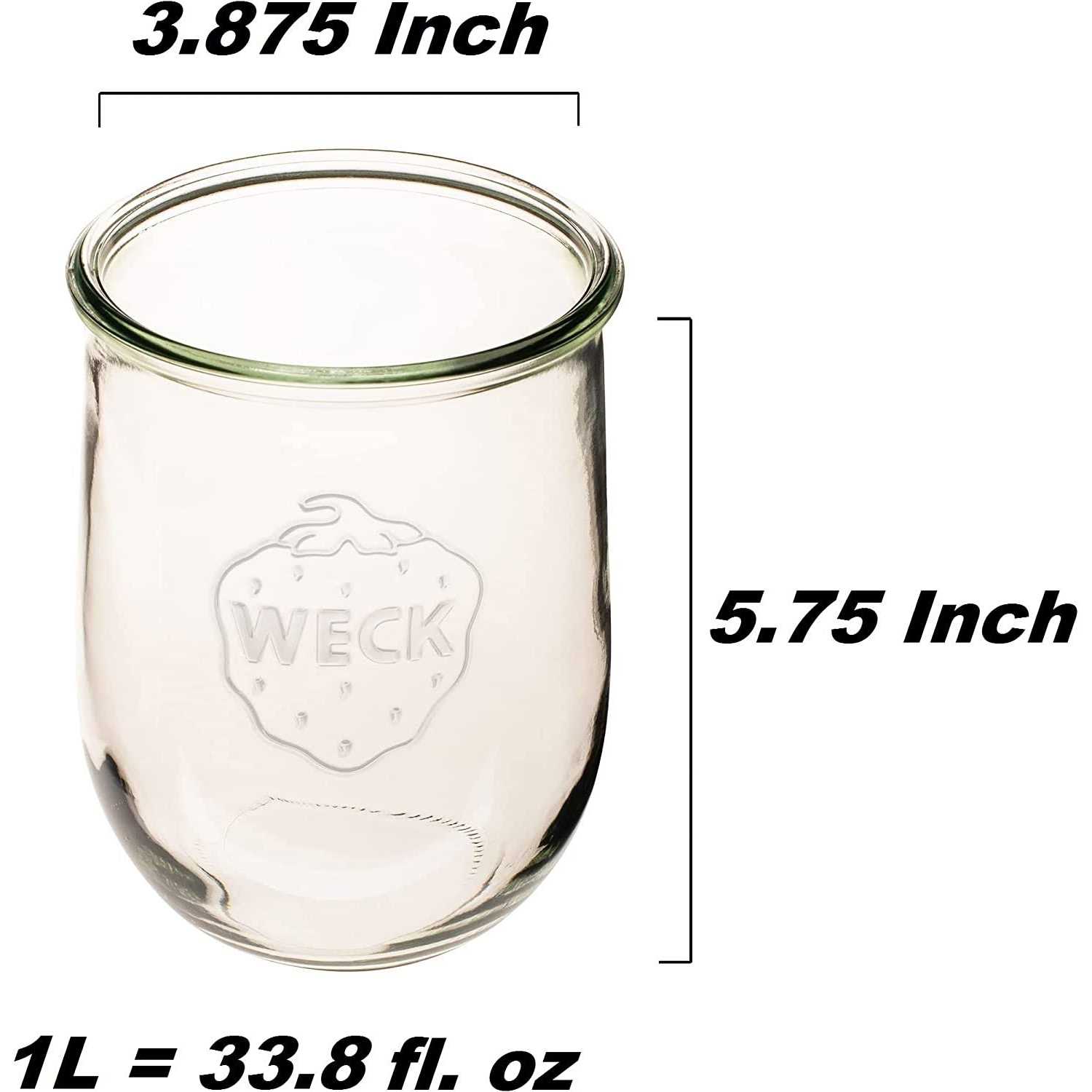 Weck 745 Tulip Jar 1 Liter
