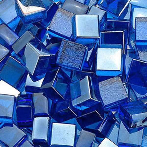 American Fire Glass 1/2 Copper Luster Cube