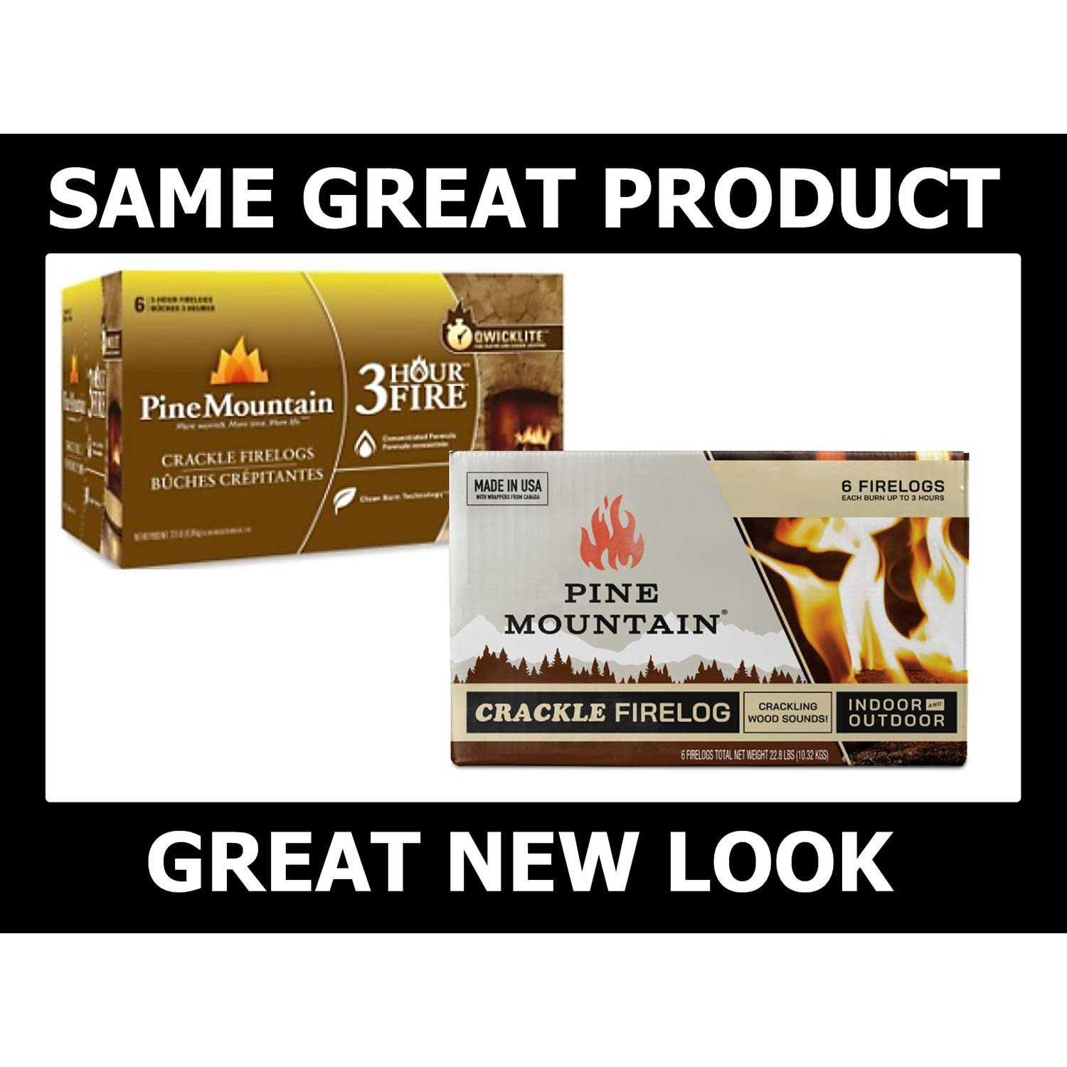 Pine Mountain 3 Hour Crackle Log