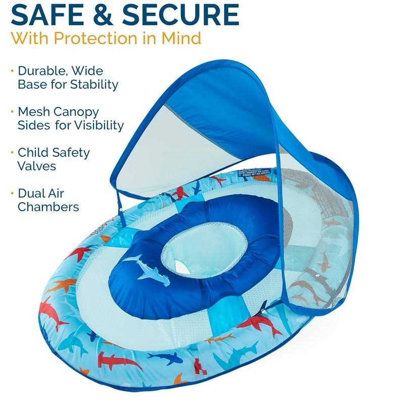 Swimways Baby Spring Float Canopy Sun
