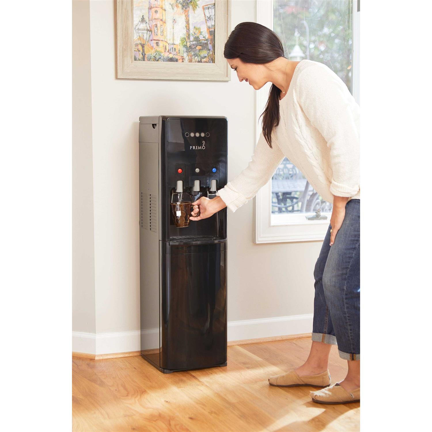 Primo Htrio Bottom Loading Water Dispenser with Single Serve Brewing