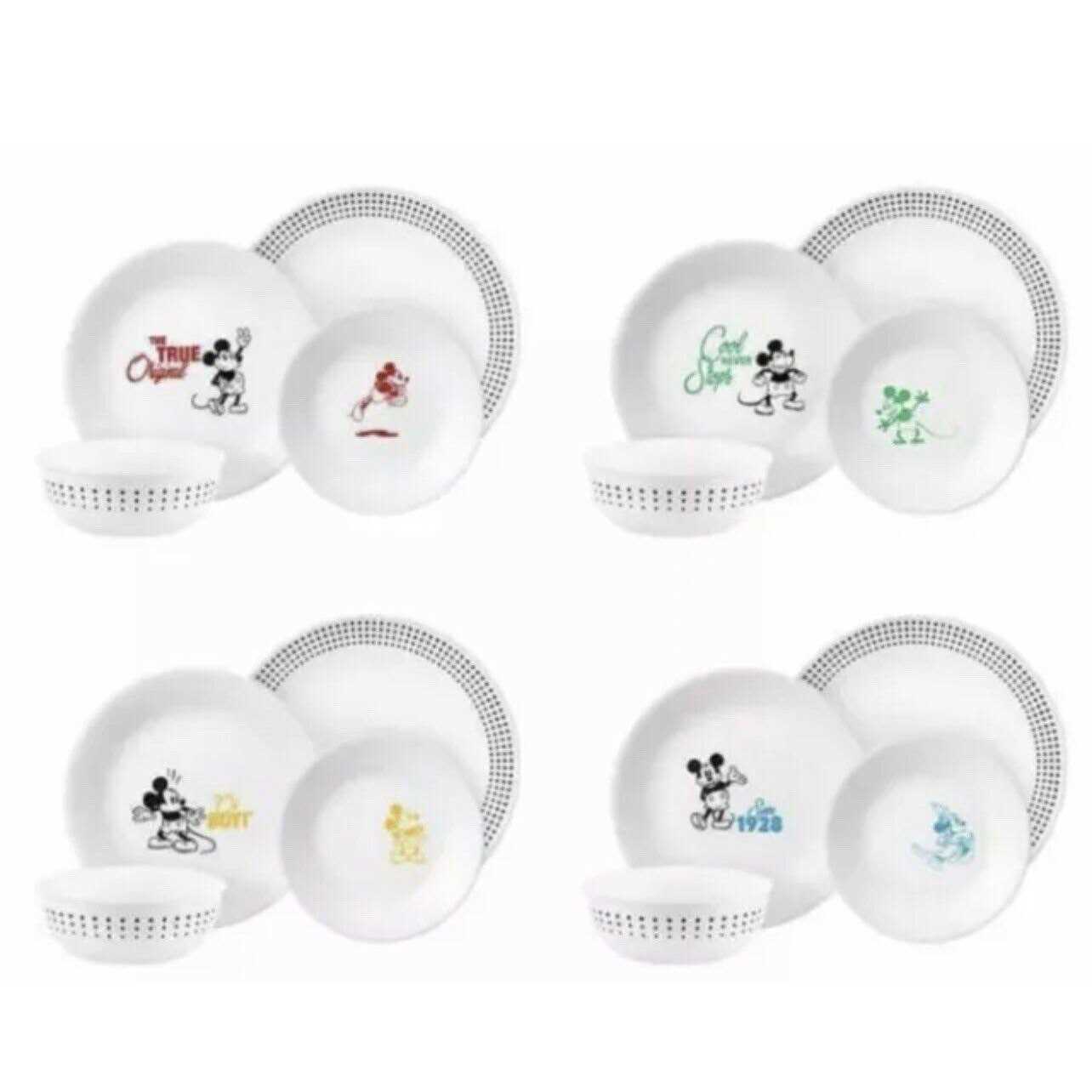 Corelle Vitrelle 16-Piece Dinnerware Set, Triple Layer Glass and Chip Resistant