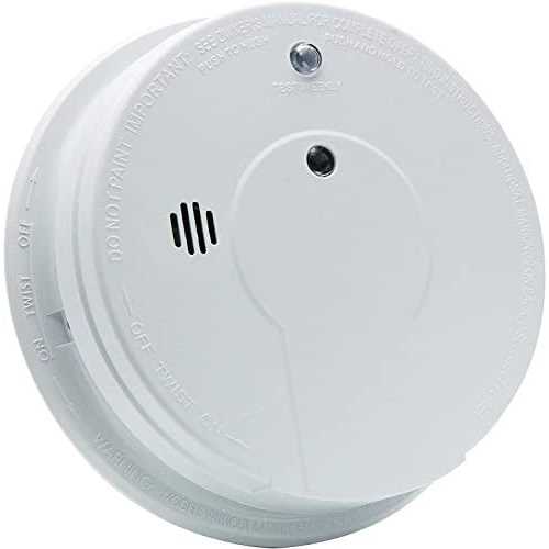Kidde Smoke Detector Hardwired Smoke Alarm with 9-Volt Battery Backup 21029729