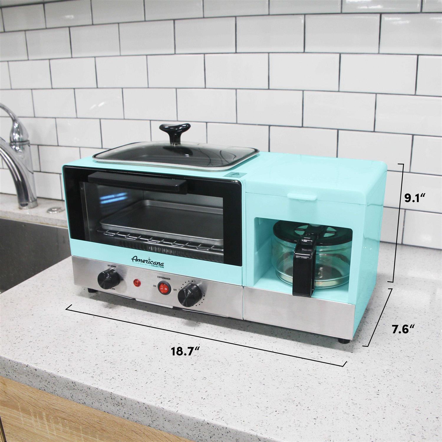 Americana 3-in-1 Multifunctional XL Breakfast Center