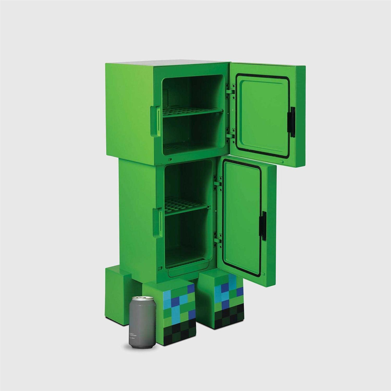 Minecraft Charged Creeper Figural Mini Fridge