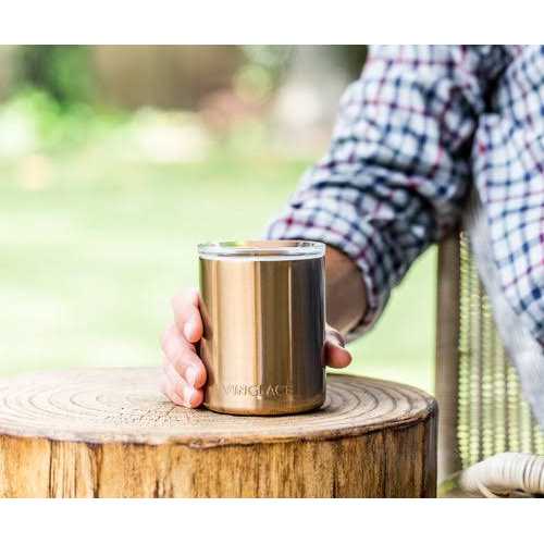 Vinglacé Glass Lined Whiskey Glass