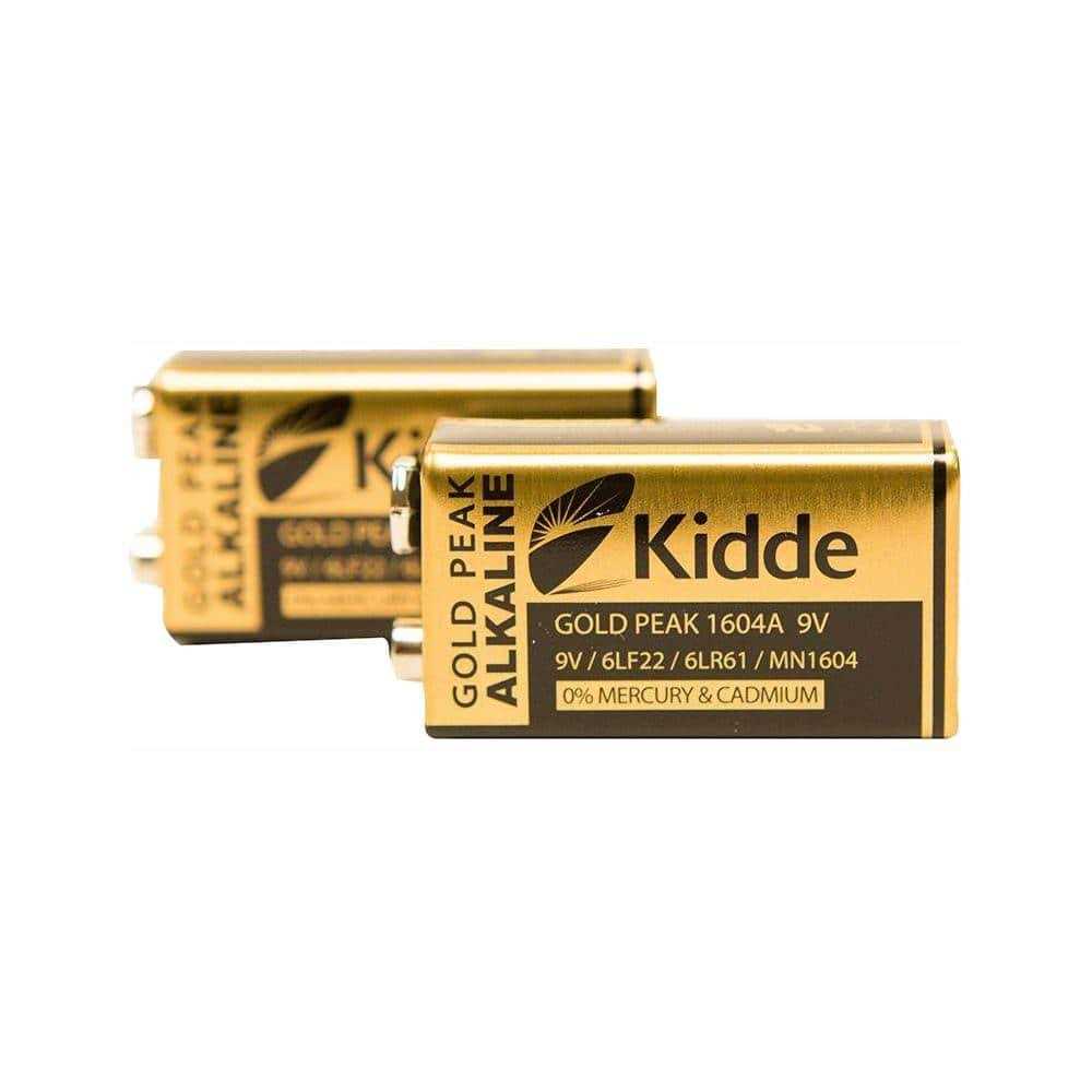 Kidde 9-Volt Smoke Detector Replacement Batteries