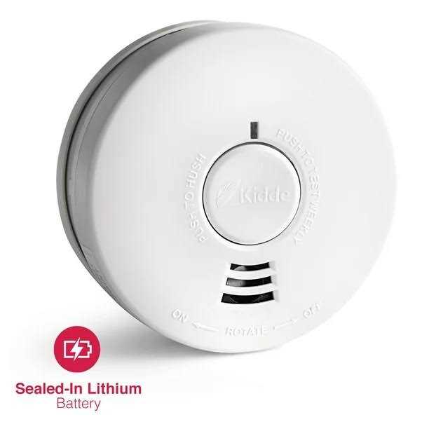 Kidde Models i1040 & Kn-cob-lp2 Value Pack 10 Year Smoke Alarm & Carbon Monoxide