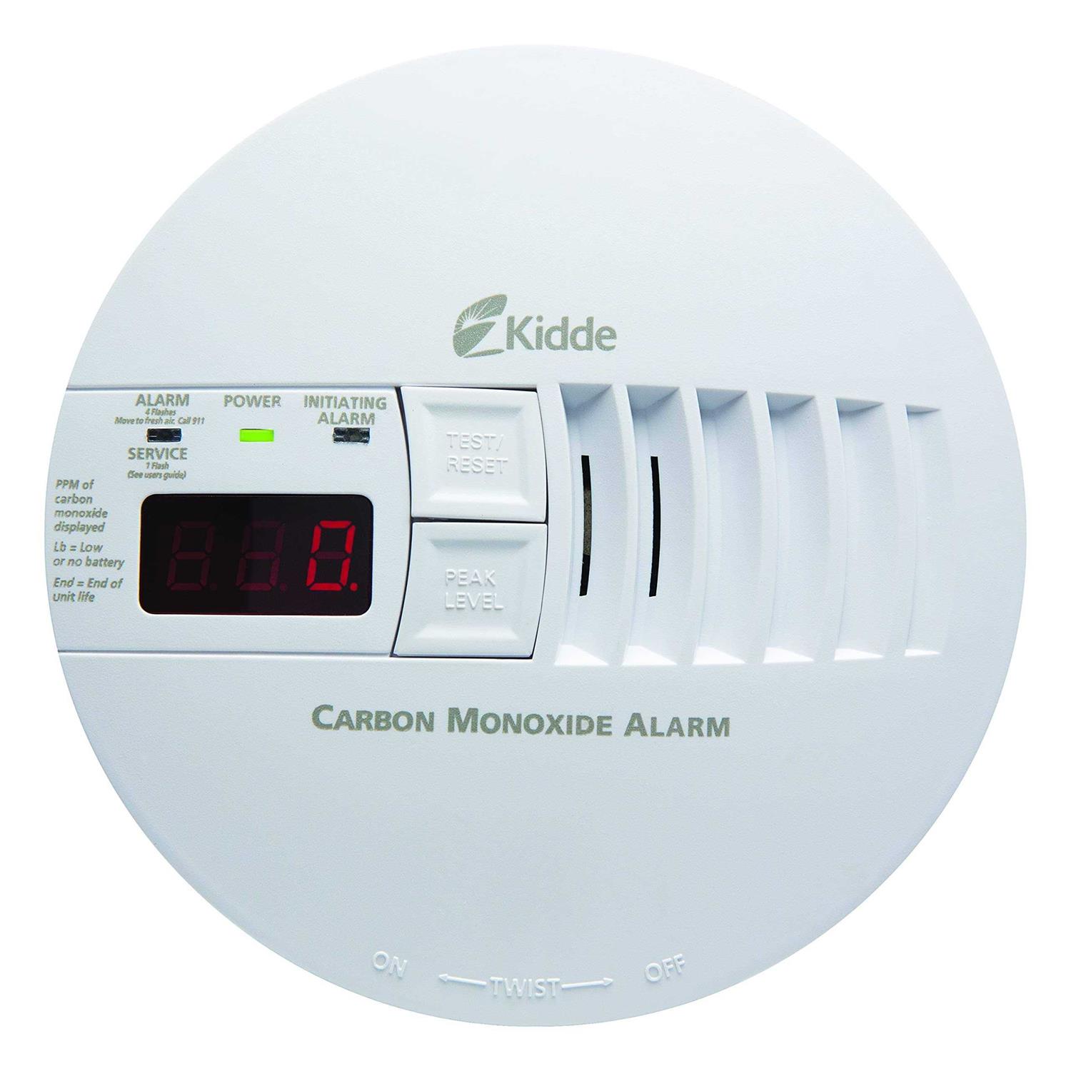 Kidde Carbon Monoxide Alarm with Digital Display 21006407