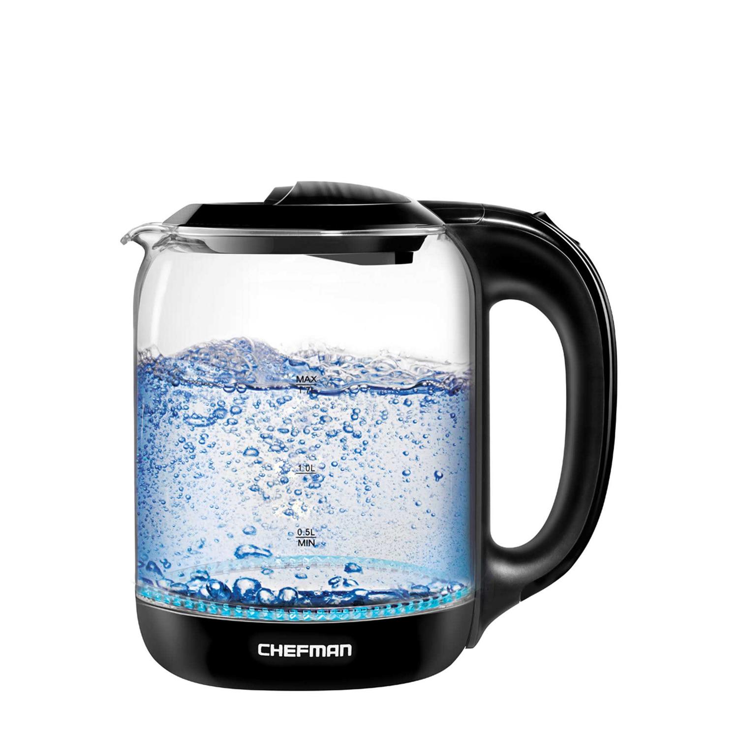 Chefman Electric Glass Tea Kettle