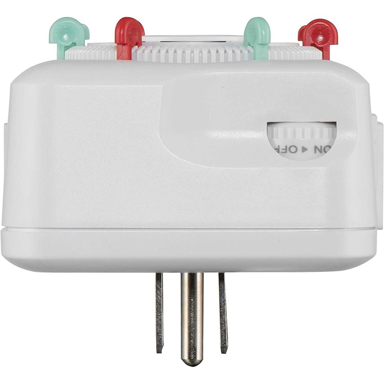 NSI Industries 24 Hour 15A Indoor Timer With 2 Grounded Outlet RTN312