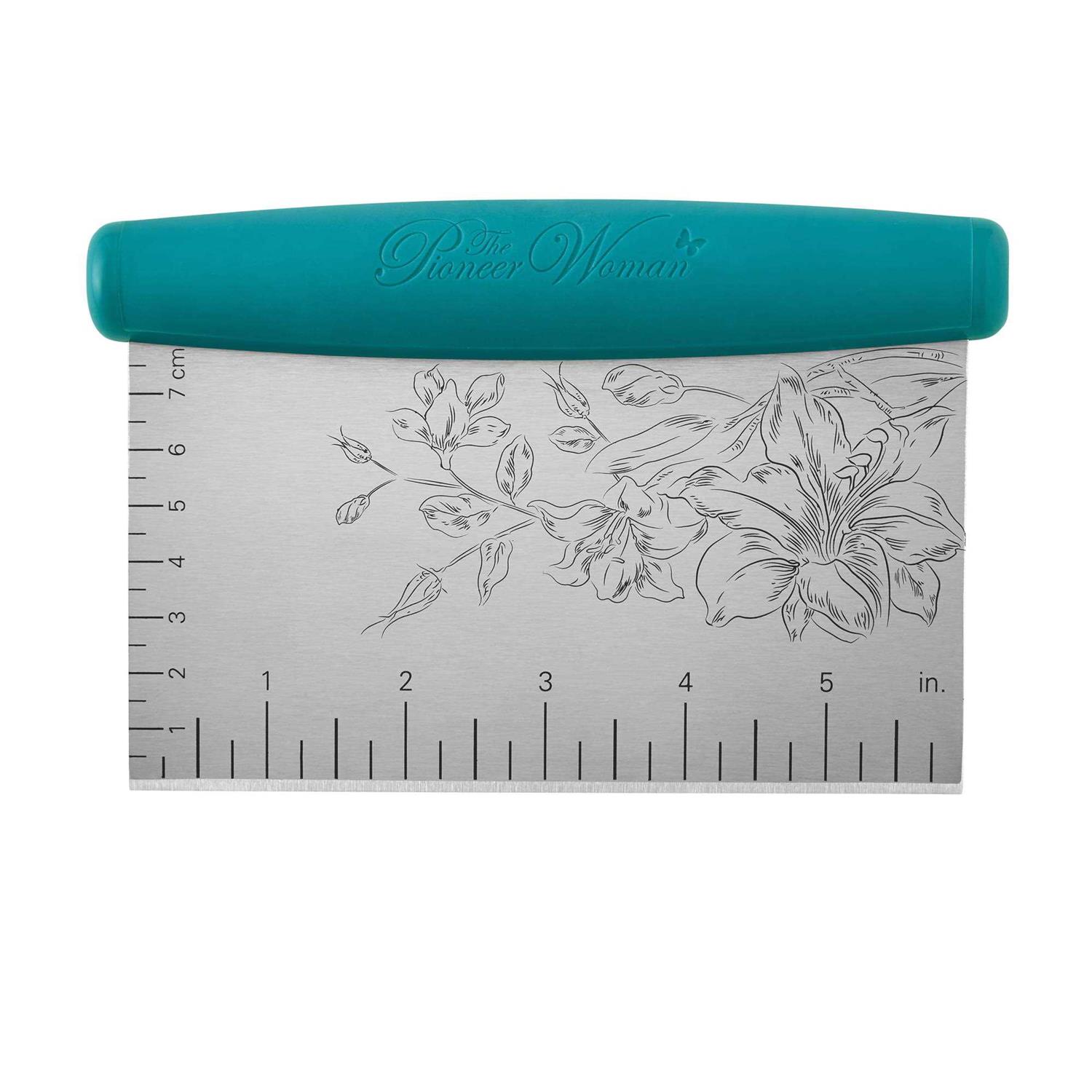 The Pioneer Woman Stainless Steel Bench Scraper & Dough Cutter