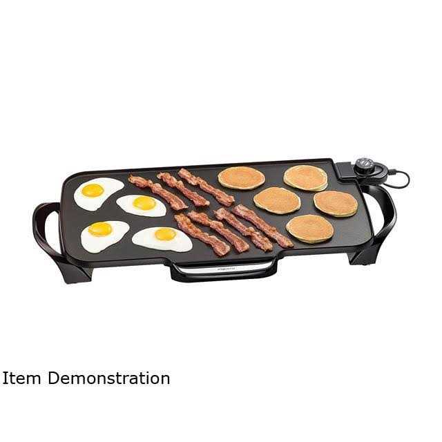 Presto 07061 Electric Griddle with Removable Handles