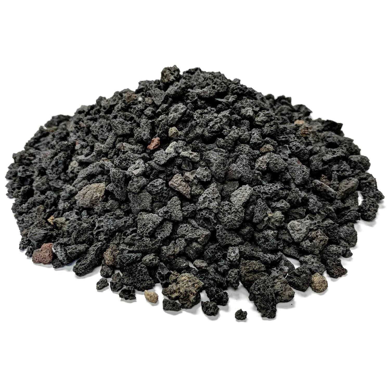 Midwest Hearth Natural Lava Rock Granules for Gas Log Sets and Fireplaces