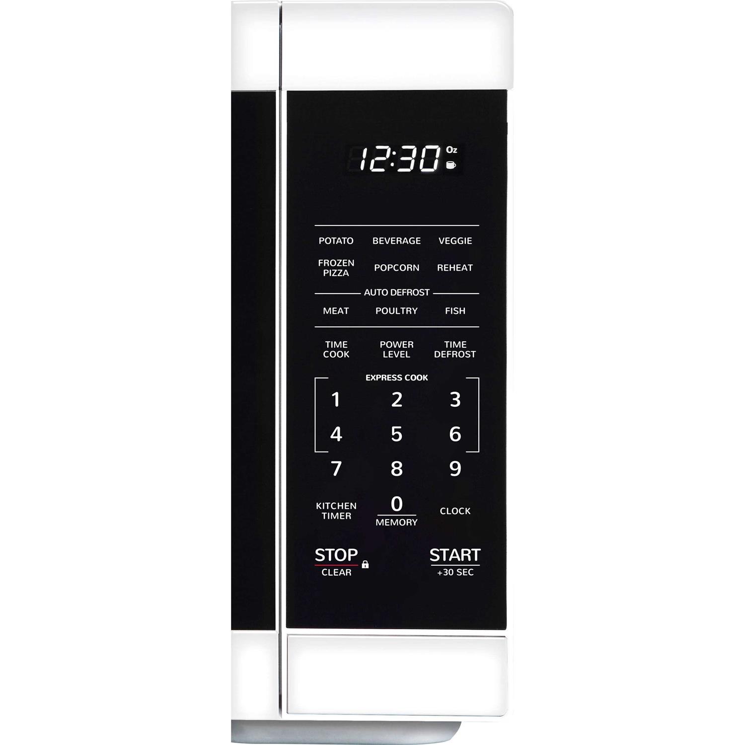 Sharp 1.1 cu. ft. White Countertop Microwave Oven