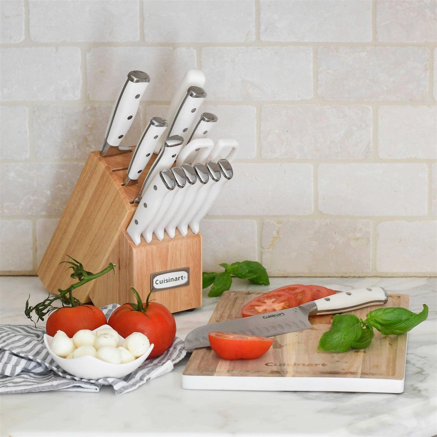 Cuisinart 15-Piece Triple Rivet Cutlery Block Set