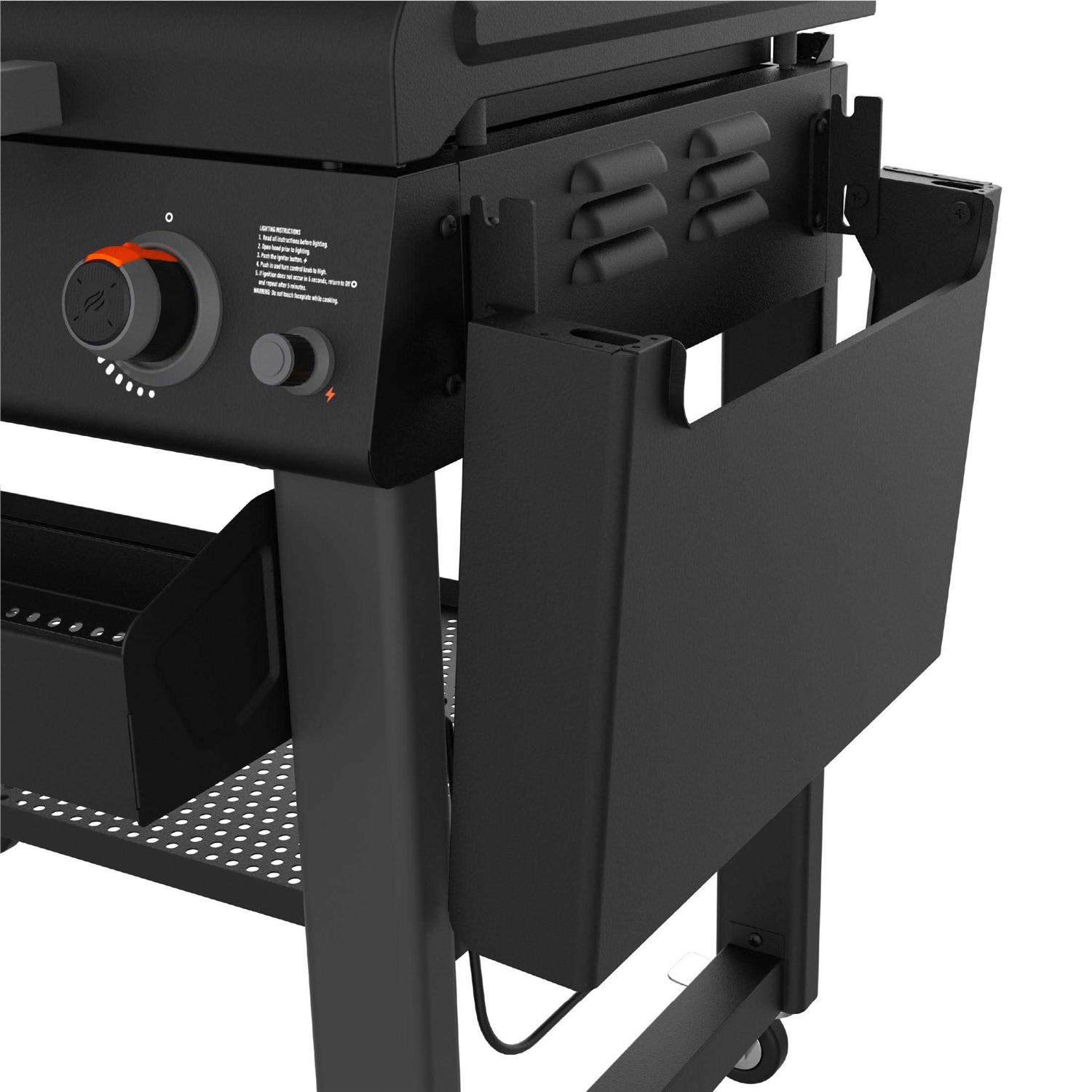 Blackstone 36-in Culinary Omnivore Griddle with Hood 4-Burner Liquid Propane Flat Top Grill 2162