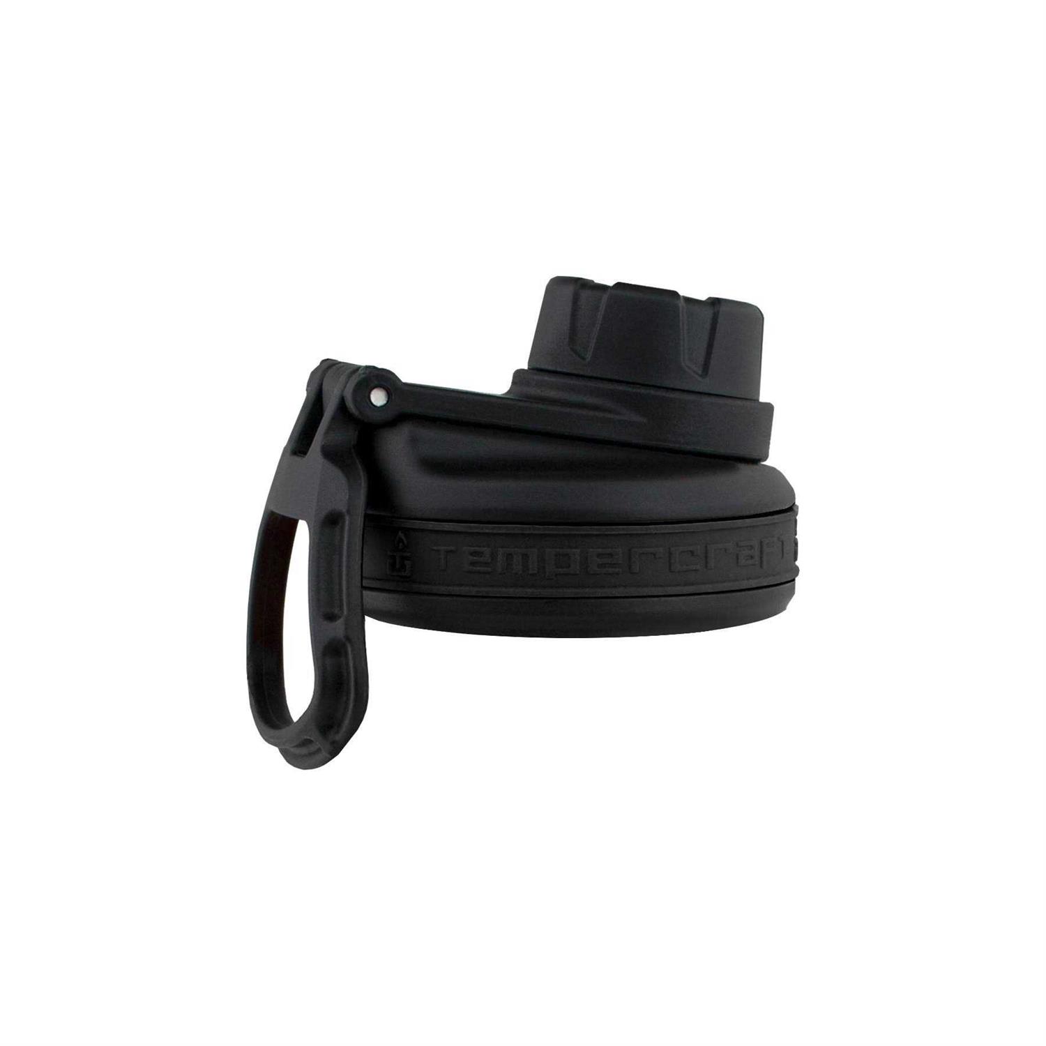 Tempercraft Sport Lid with Spout and Screw Cap for Wide Mouth Bottles