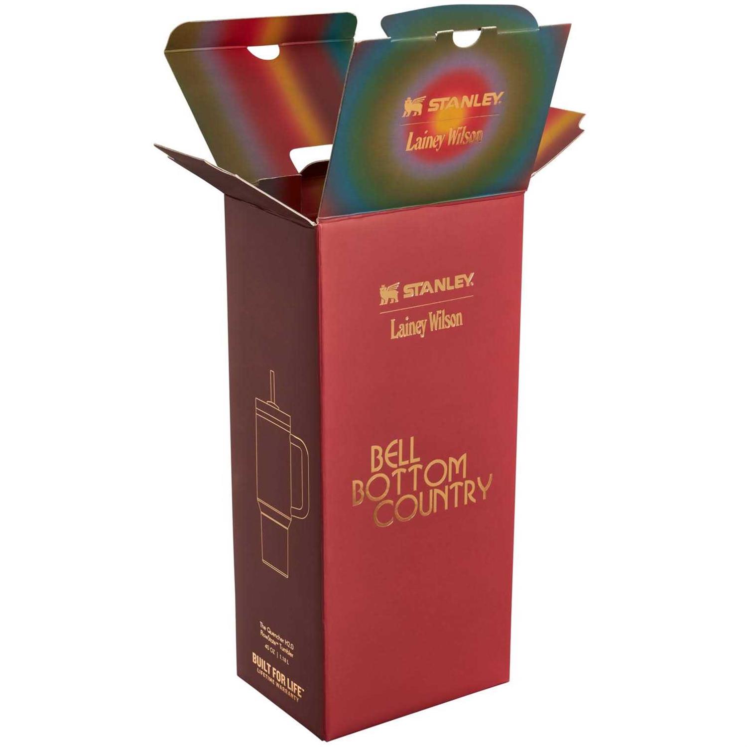 Stanley X Lainey Wilson Country Gold Quencher H2.0 Flowstate Tumbler