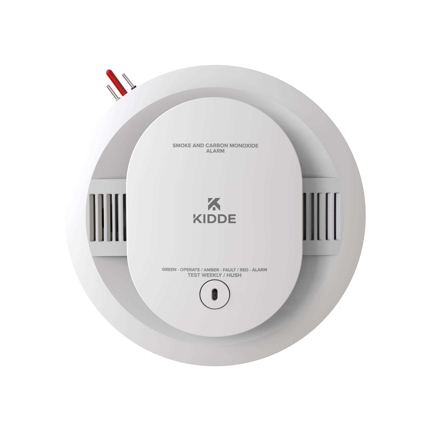 Kidde 900-CUAR-V Hardwired Combination Carbon Monoxide & Smoke Detector with Voice Alarm