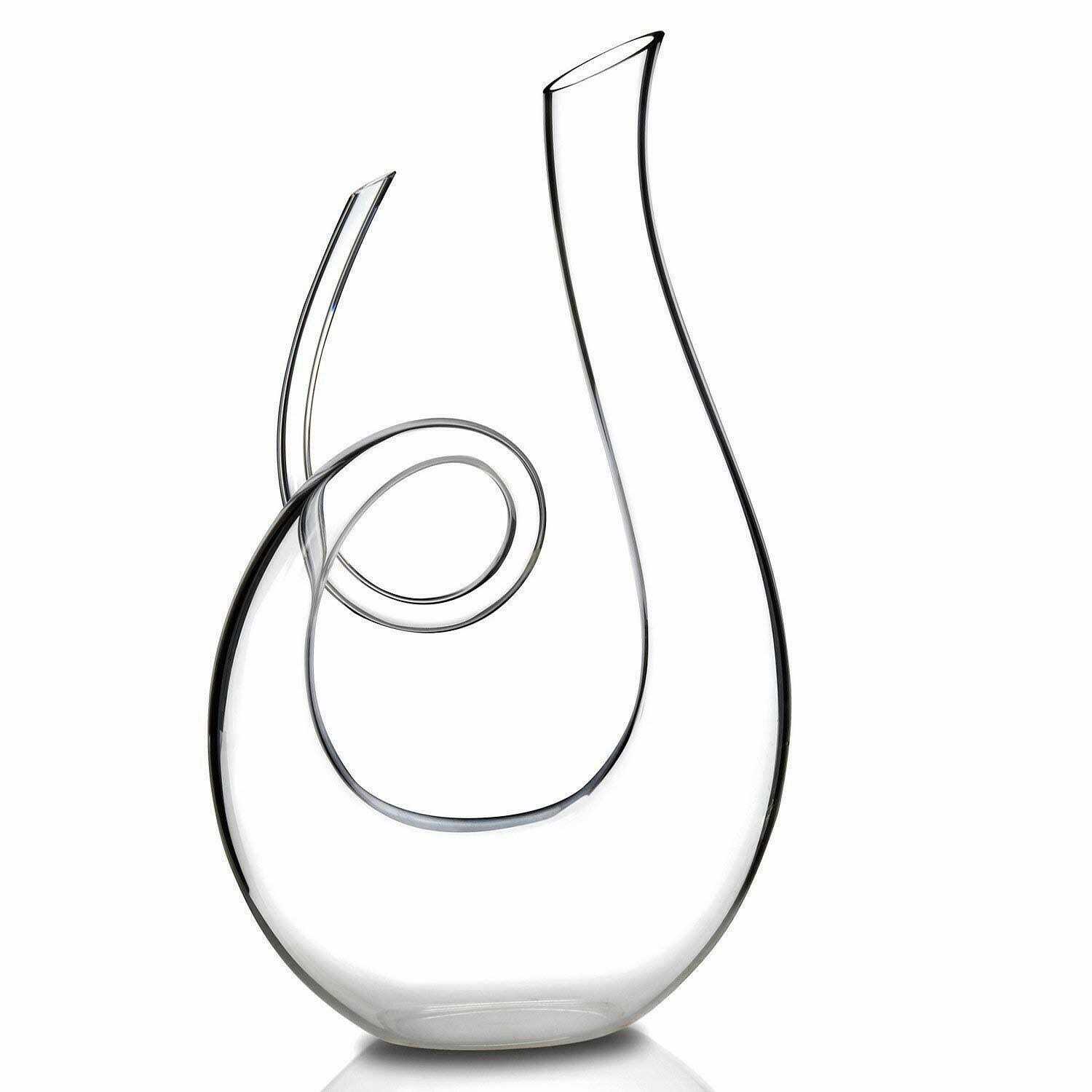Wine Enthusiast Art Series Treble Decanter