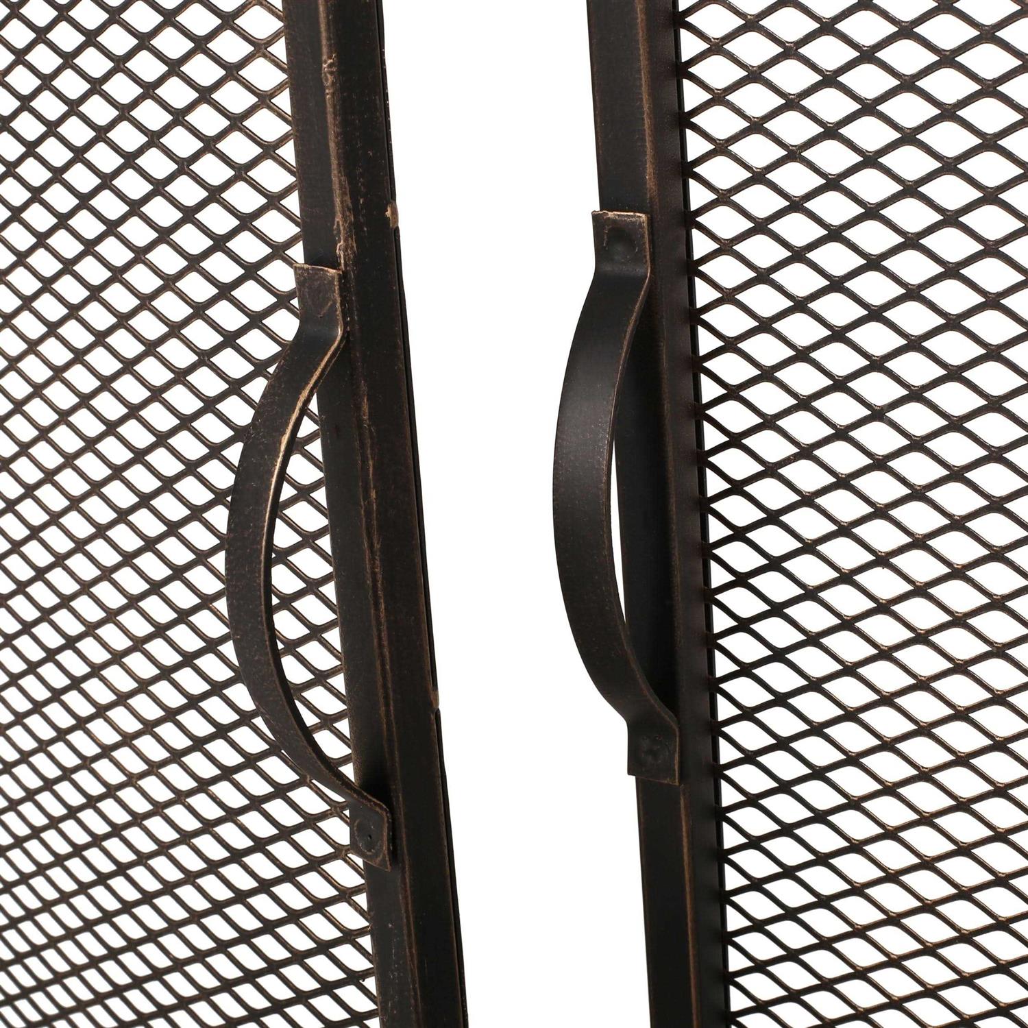 Christopher Knight Home Novia Iron Fireplace Screen