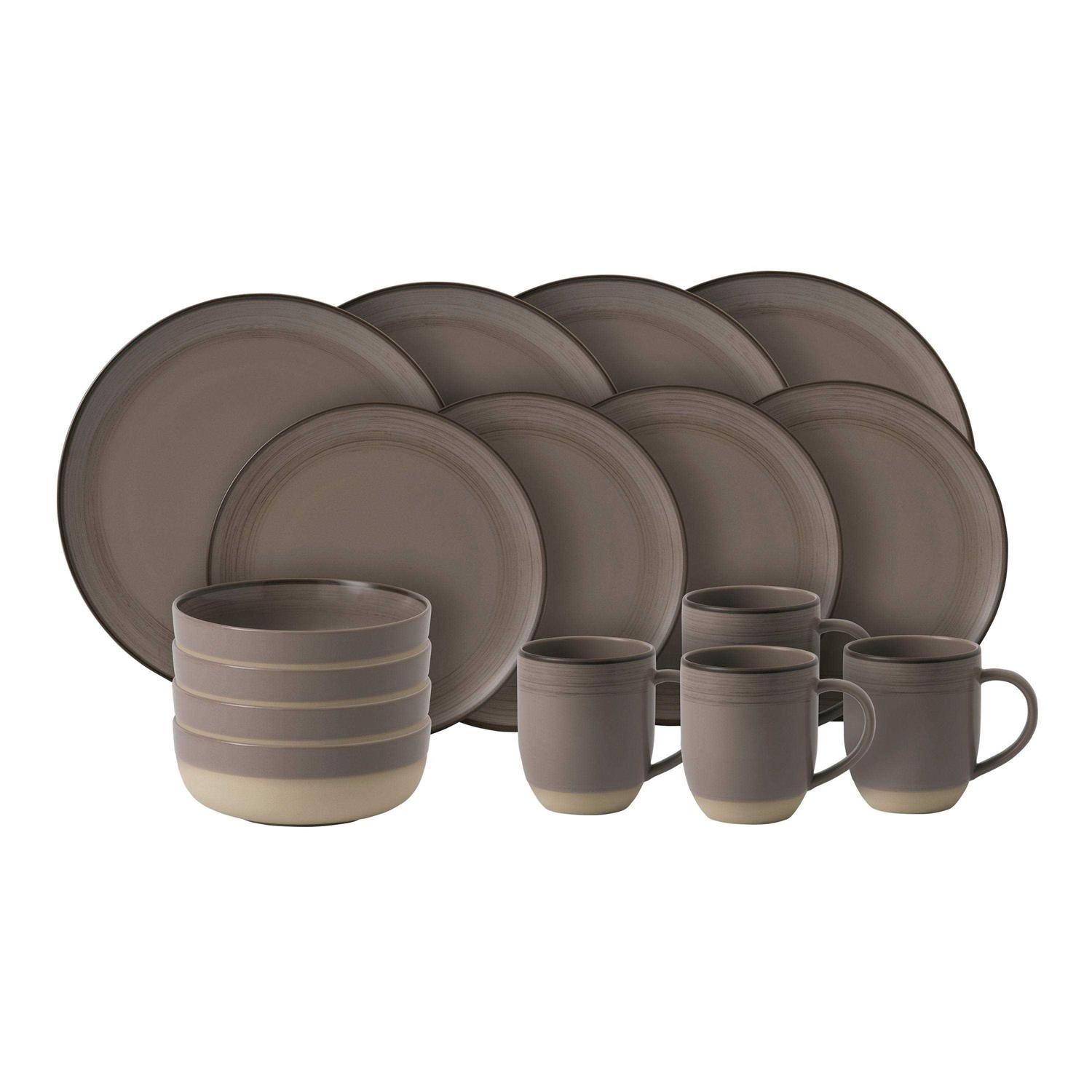 Ellen DeGeneres Royal Doulton Brushed Glaze 16-Piece Set