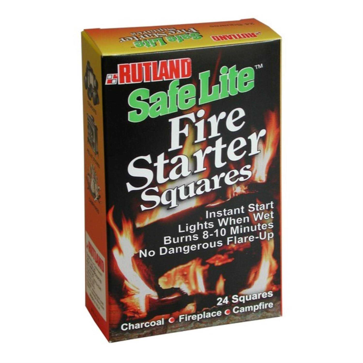 Rutland Fire Starter,Safe Lite,Squares