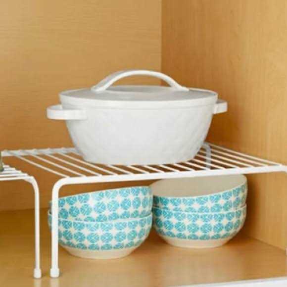 Latonyas_Closet’s Closet White Wire Cabinet Shelve